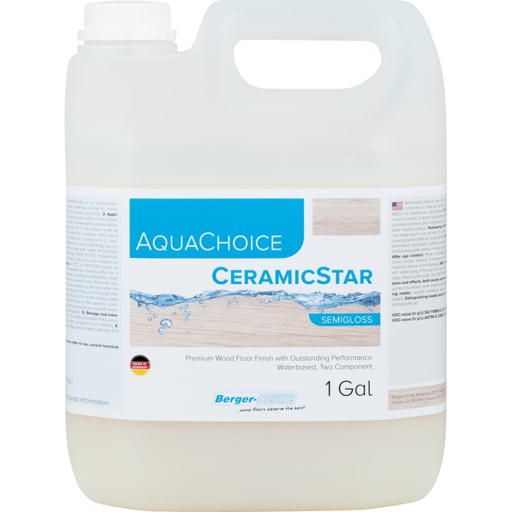 Berger-Seidle CeramicStar Ultra Matte - 1 Gal w/ Hardener - Image 1